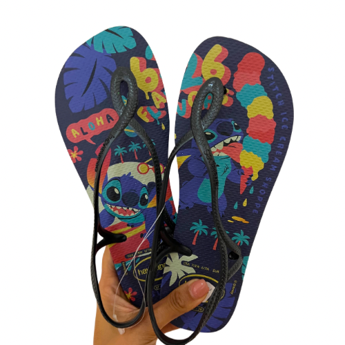 Havaianas Luna Stitch Black