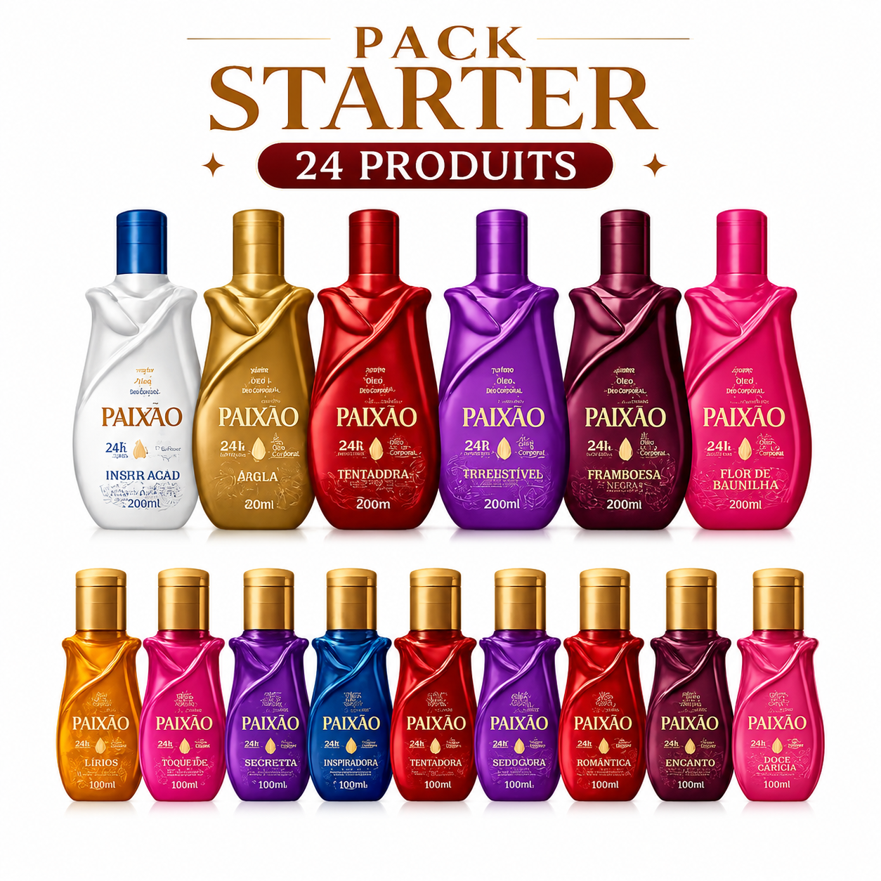 Pack Starter Crèmes parfumées