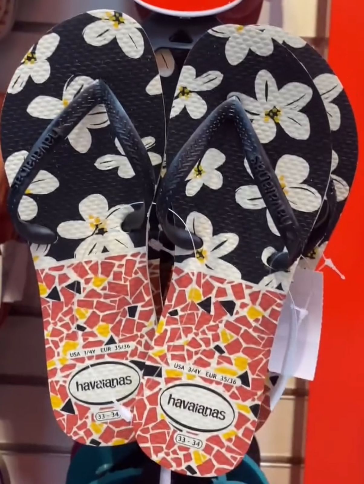Havaianas Flat Flower Petro