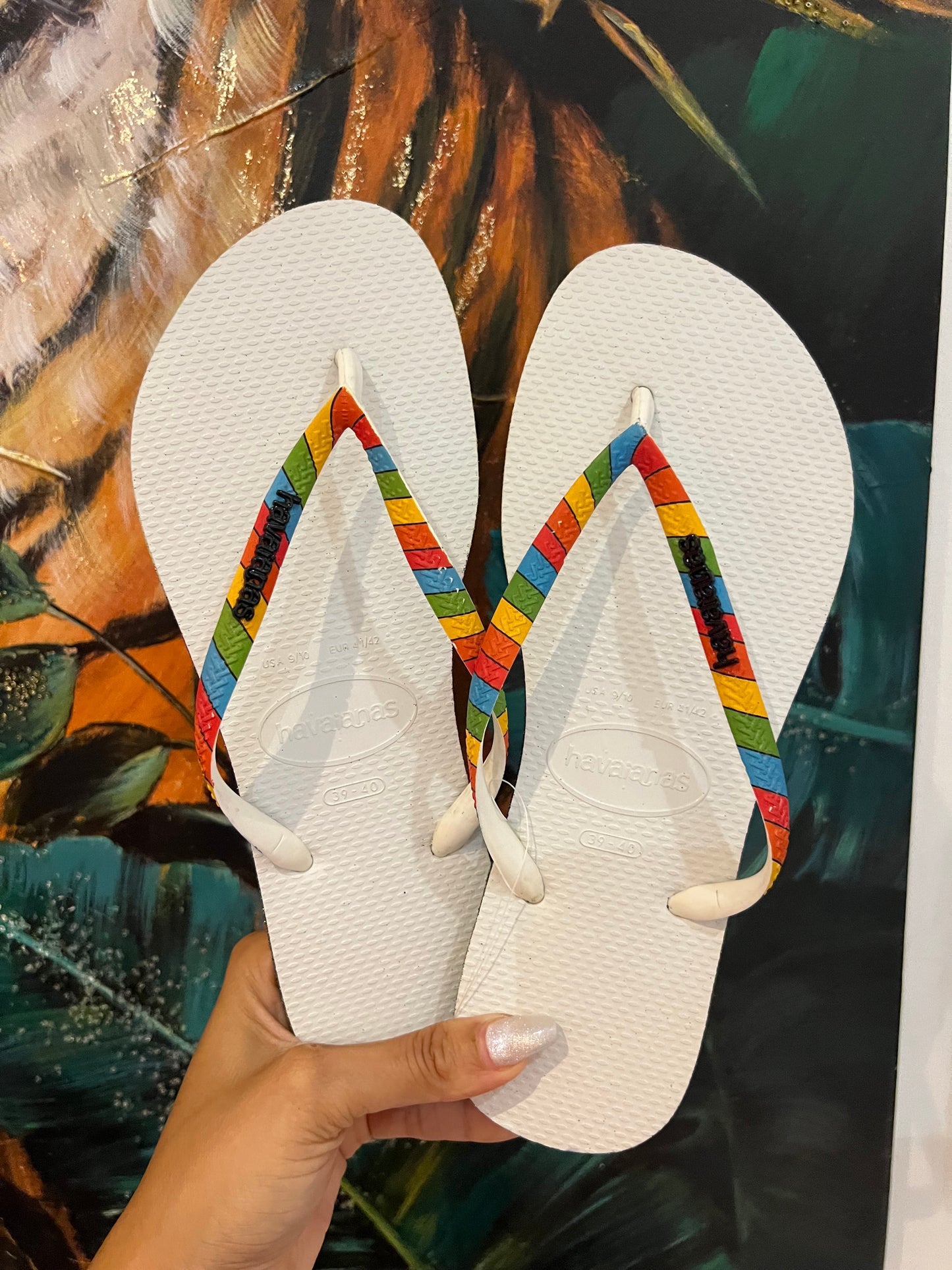 Havaianas Slim Glitter Imp Verde