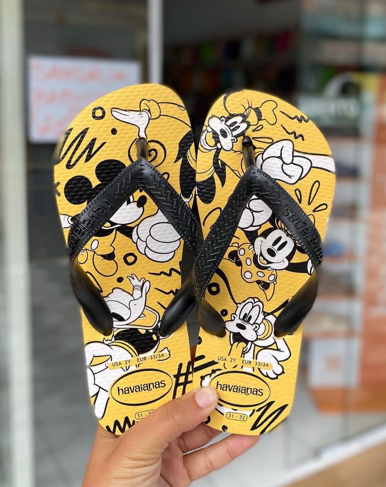 Havaianas Top Disney Yellow