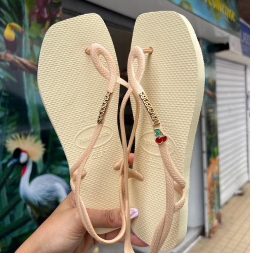 Havaianas Luna Square Butter + Bijou