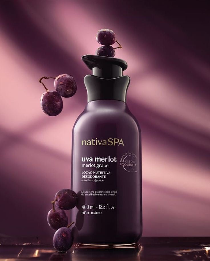 Crème Merlot grappe