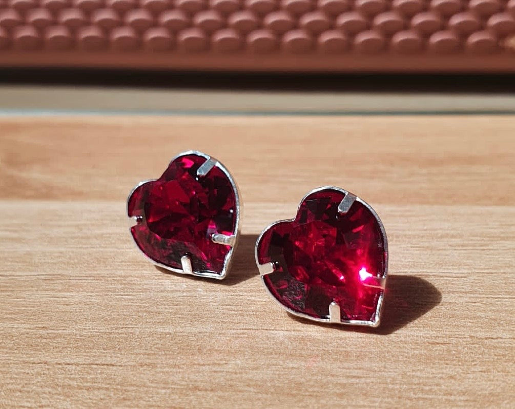 Crystal Bijou Coeur Rouge