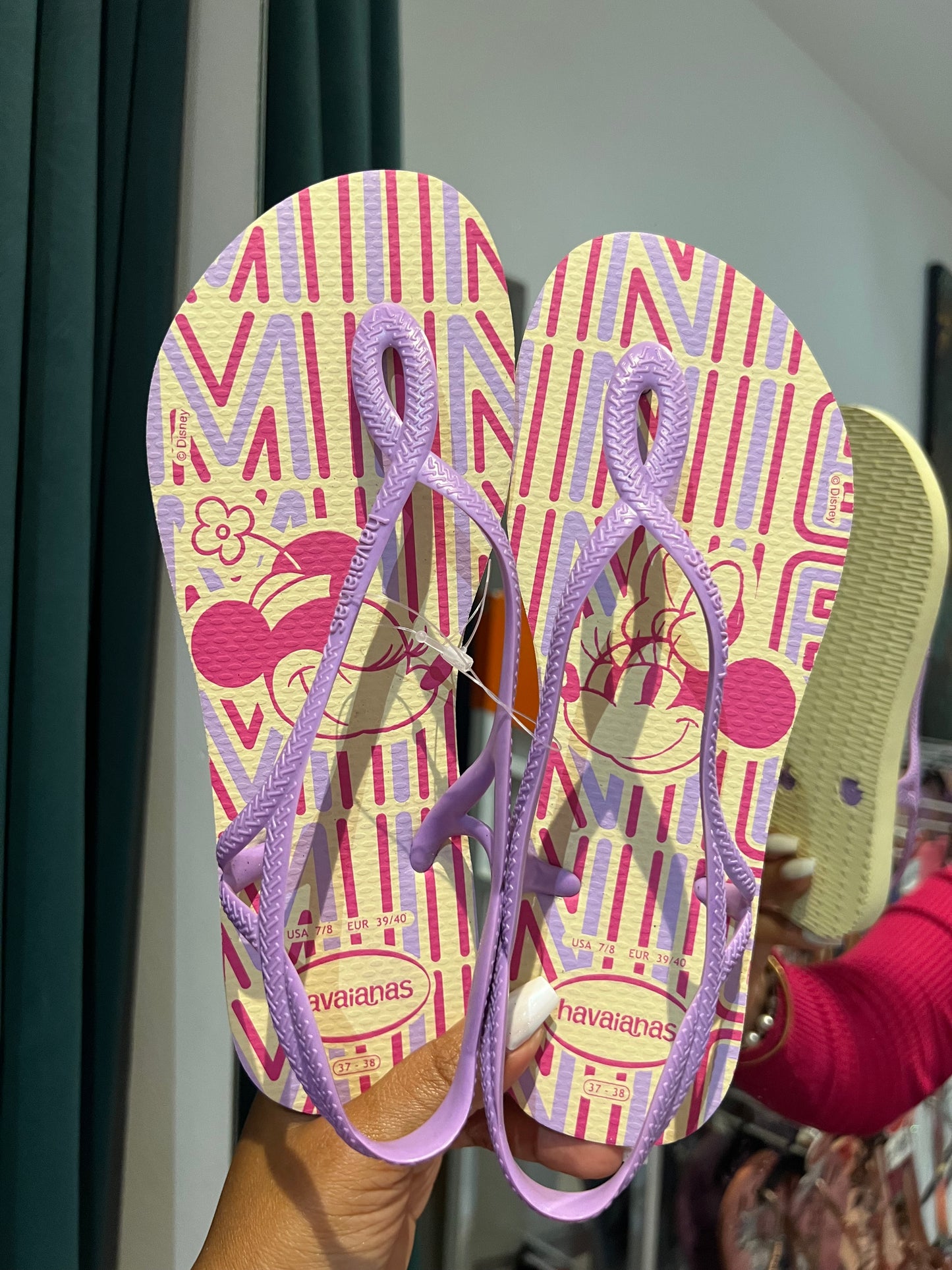 Havaianas Luna Disney Minnie Violetta