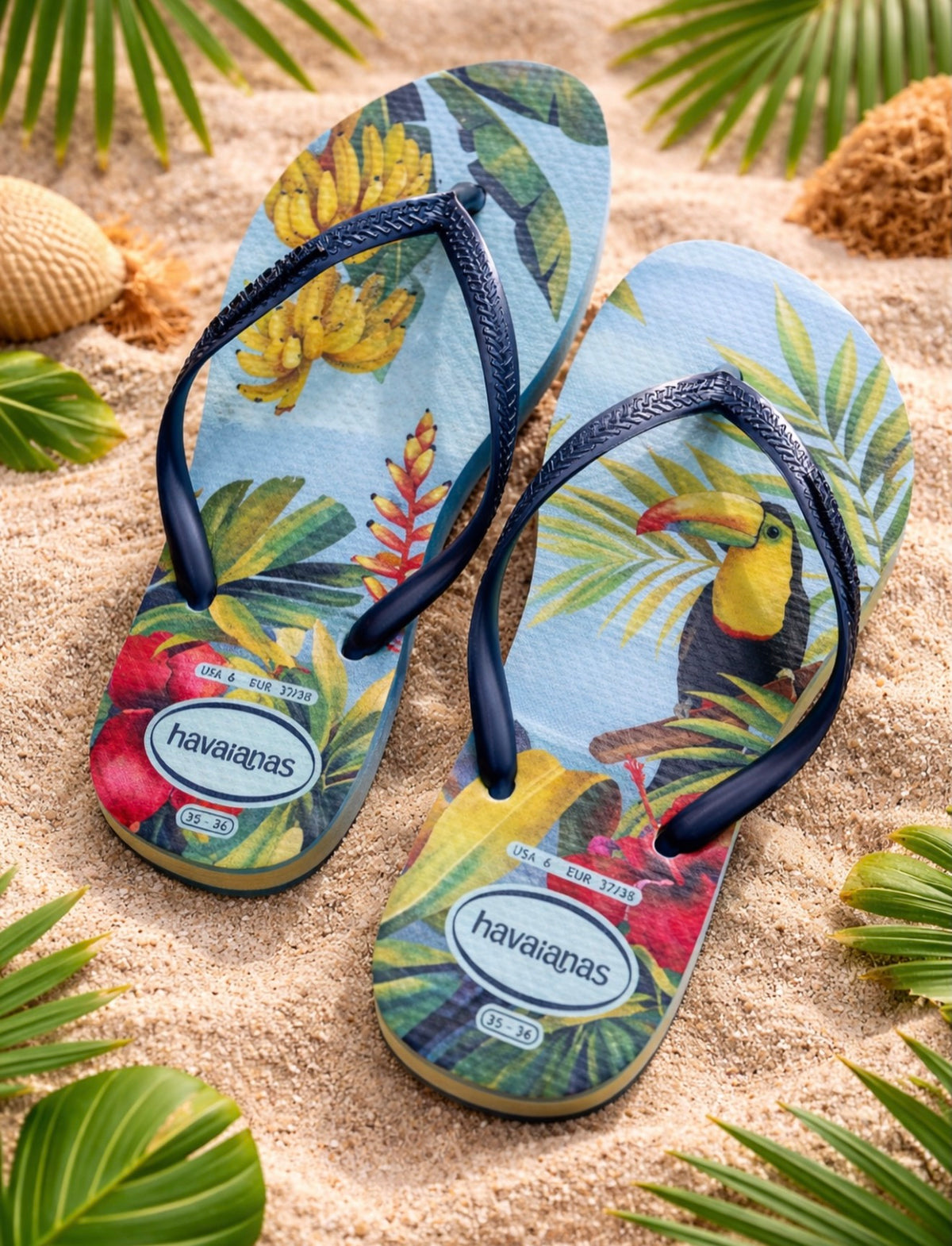 Havaianas Tropical azul