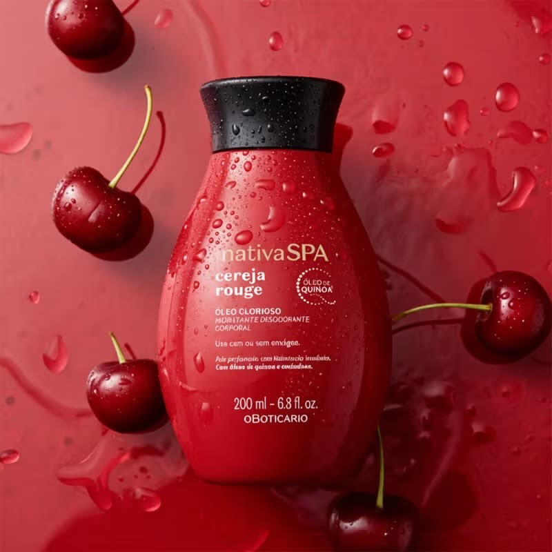 Huile Cerise Rouge