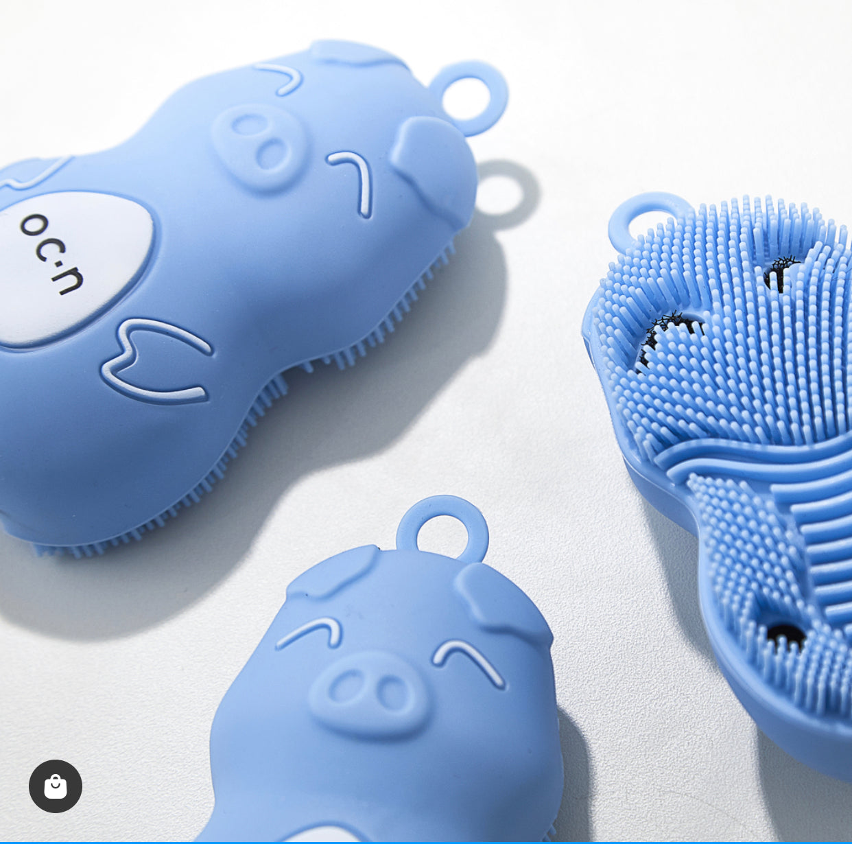Brosse nettoyante PIG silicone