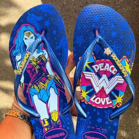 Havaianas Slim Wonder Woman Blue