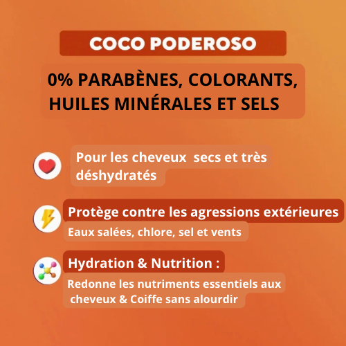 Crème coiffante Poderoso