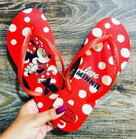 Havaianas Disney Love Minnie Red