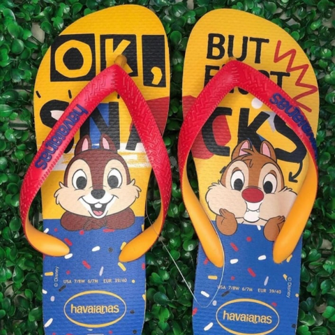 Havaianas Top Disney Amarelo