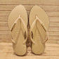 Havaianas point glitter gold
