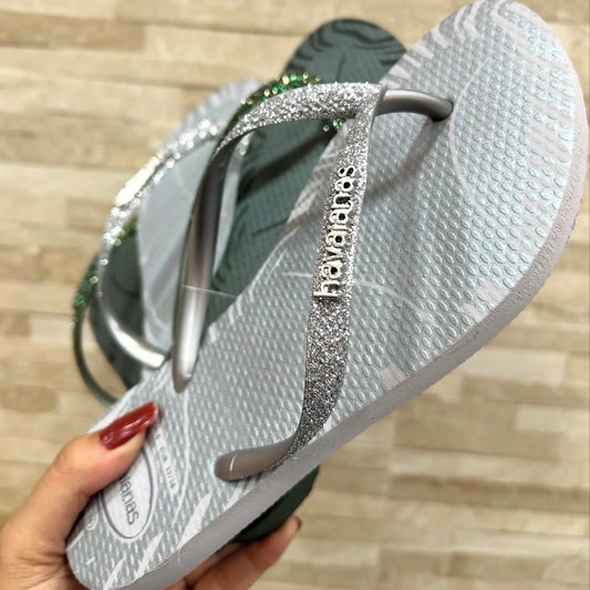 Havaianas Glitter Edg Cinza
