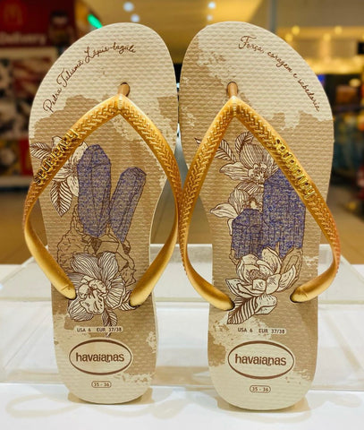 Havaianas Slim Talisma Lapiz Lazuli