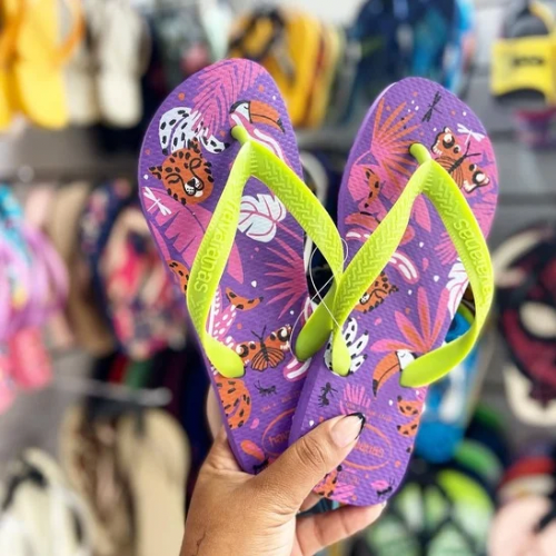 Havaianas Top Tropical Roxo Verde