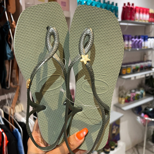 Havaianas Luna Square Verde Olive