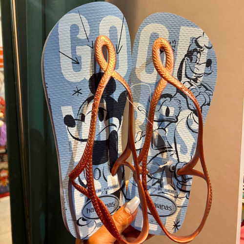 Havaianas Luna Disney Blue Rose Gold