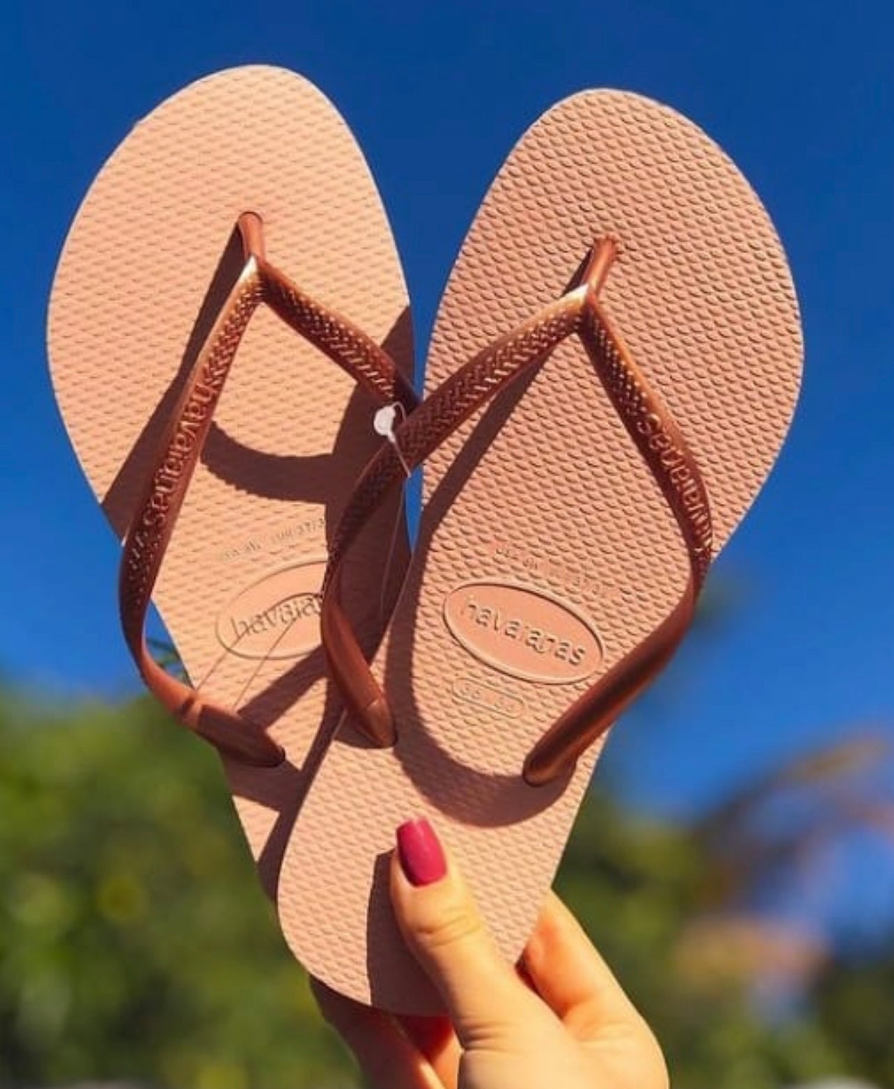 Havaianas Slim Rose Gold