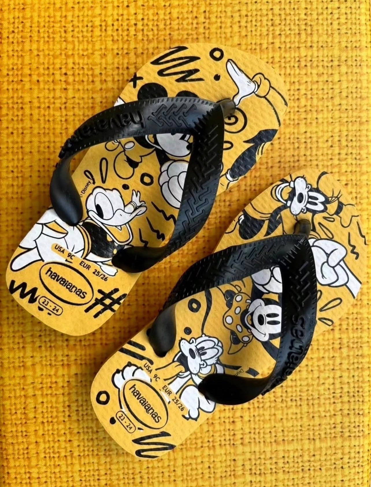 Havaianas Top Disney Yellow