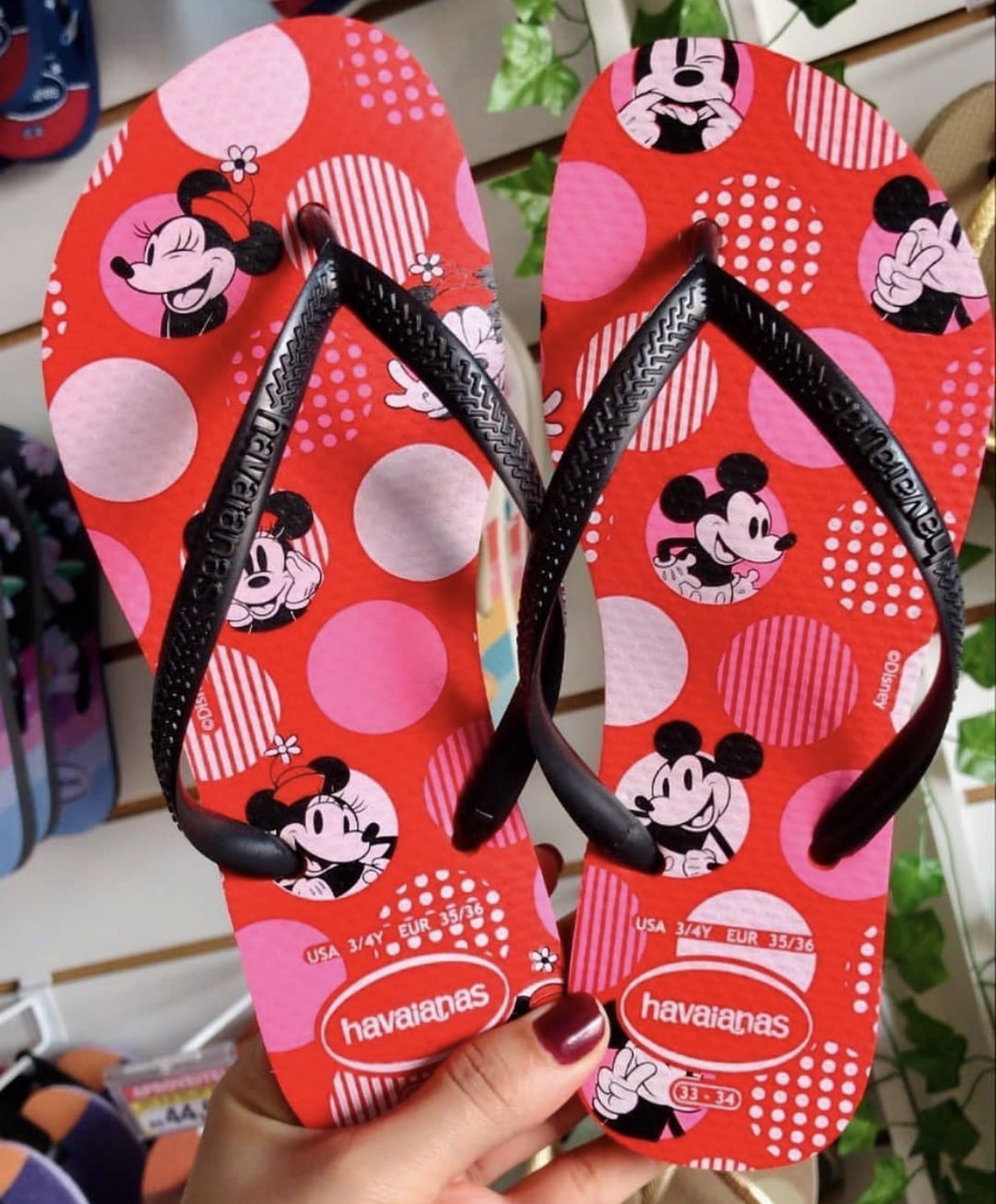 Havaianas Disney Minnie Red