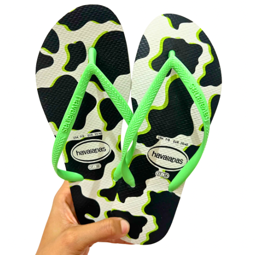 Havaianas Slim Animal Fluo Verde