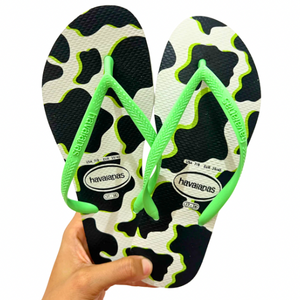 Havaianas Slim Animal Fluo Verde