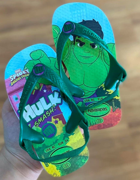 Havaianas Baby Hulk