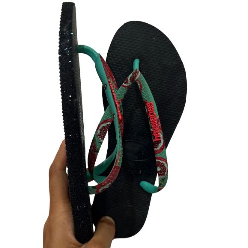 Havaianas Slim Grenade Semelle Glitter