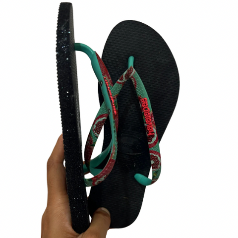 Havaianas Slim Grenade Semelle Glitter