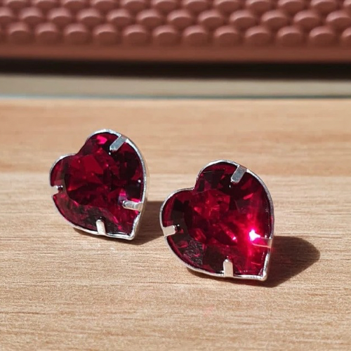 Crystal Bijou Coeur Rouge