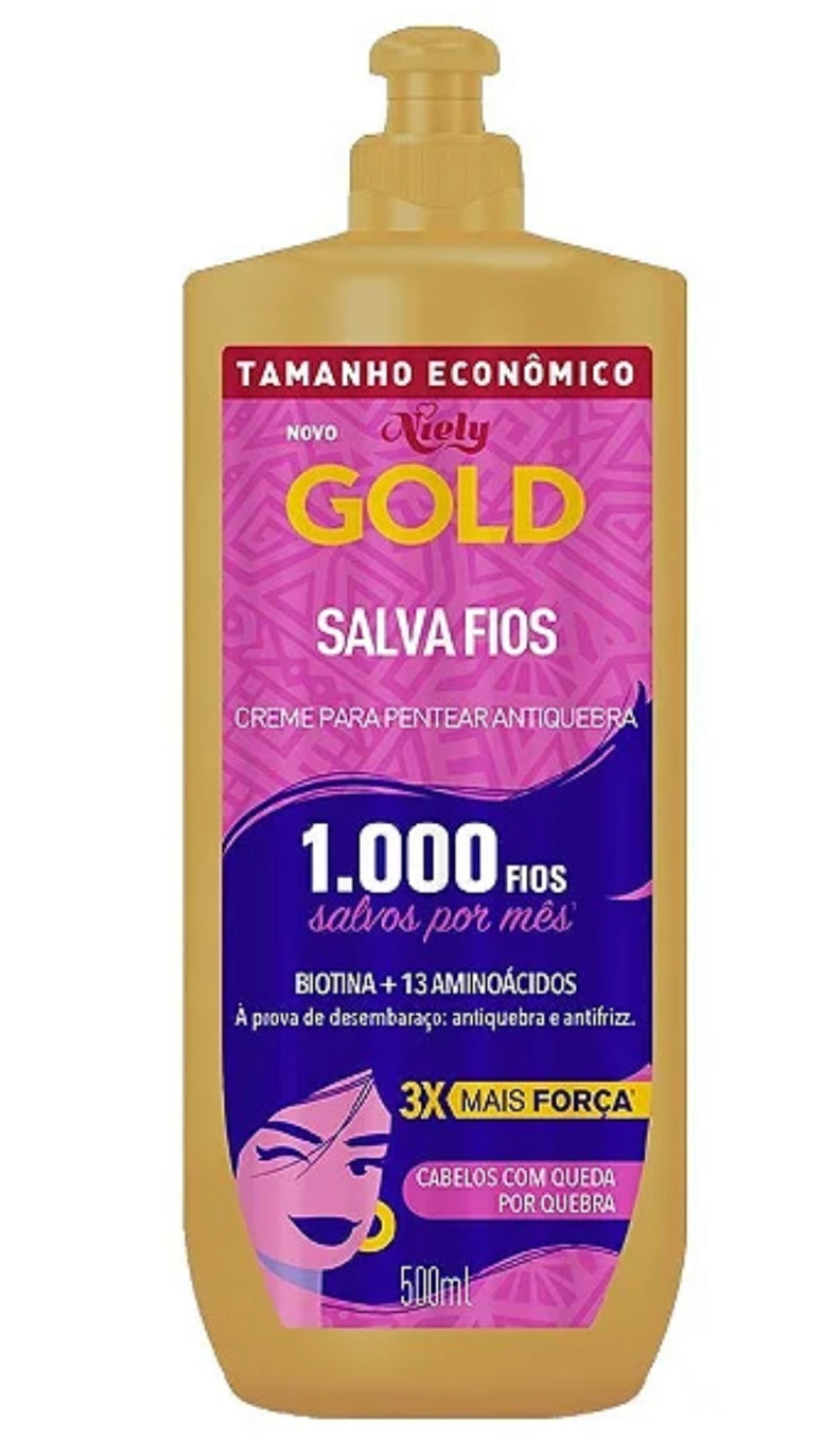 Crème Salva Fios Biotine Neily Gold