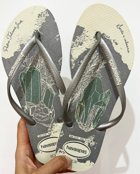 Havaianas Slim Talisma Jade