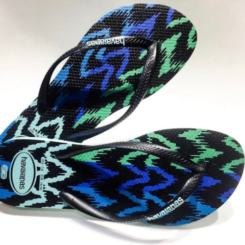 Havaianas Slim Tribal Blue