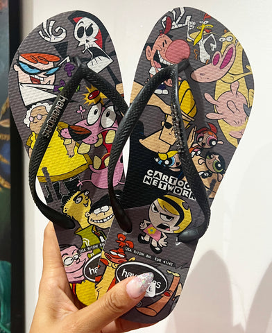 Havaianas Slim Cartoon Black