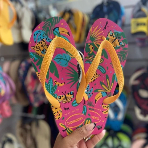 Havaianas Top Tropical Rosa Verde