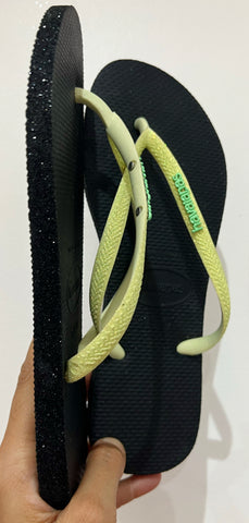 Havaianas Total Glitter Verde Dark