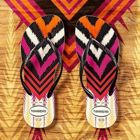 Havaianas Slim Tribal Petro