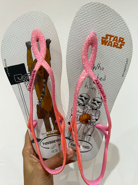 Havaianas Luna Star Wars Rosa D