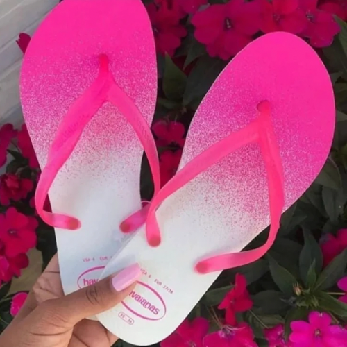Havaianas Sunset Rosa Fantasia
