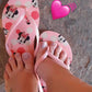Havaianas Disney Minnie Rosa