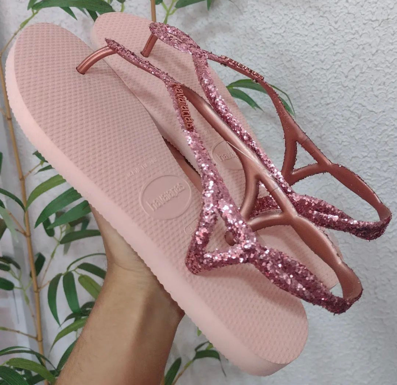 Havaianas Luna Glitter 2 Rosa