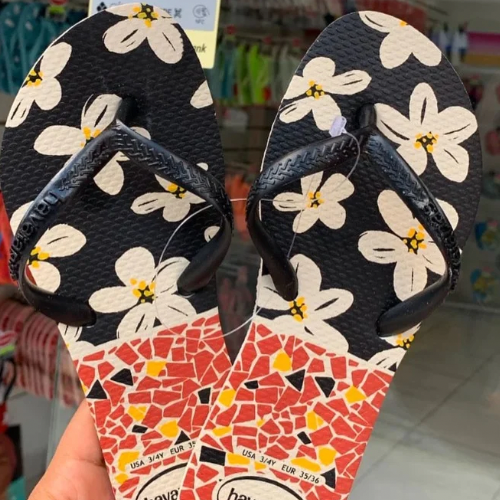 Havaianas Flat Flower Petro