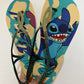 Havaianas Luna Stitch Aloha Glitter Verde + Bijou