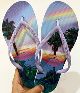 Havaianas Slim Paysage Roxo