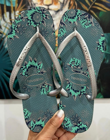 Havaianas Tropical Grey Metalique