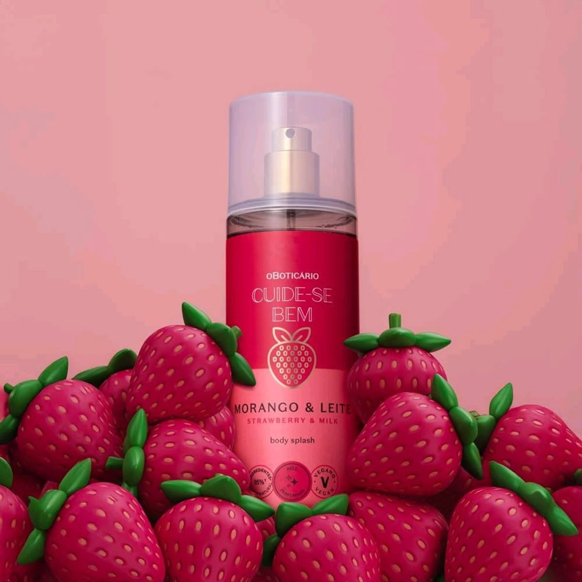 PRÉ-ORDER | Body Splash Morango e Leite
