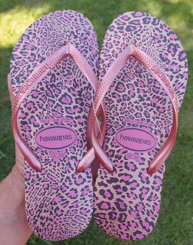 Havaianas Slim Animal Leopa