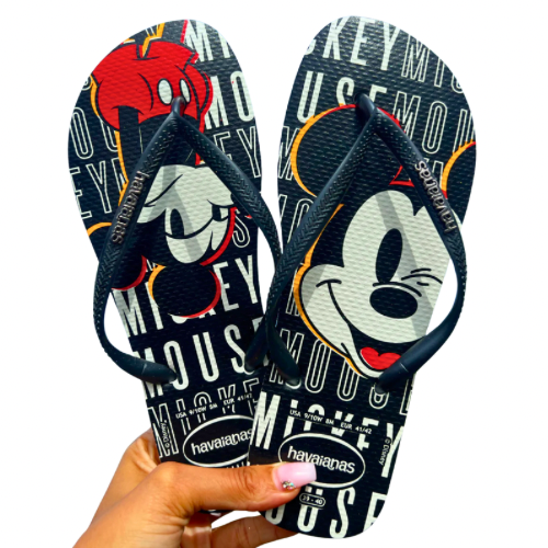 Havaianas Slim Disney Mickey Black