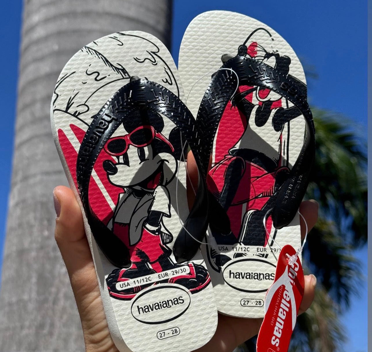 Havaianas Top Disney Mickey Black